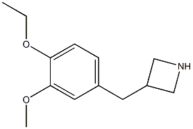 3-(4-ethoxy-3-methoxybenzyl)azetidine Struktur