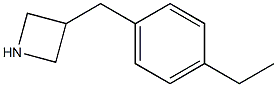 3-(4-ethylbenzyl)azetidine Struktur