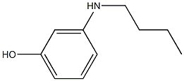 3-(butylamino)phenol Struktur