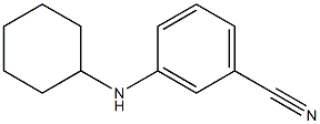 3-(cyclohexylamino)benzonitrile Struktur