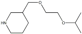 3-[(2-isopropoxyethoxy)methyl]piperidine Struktur