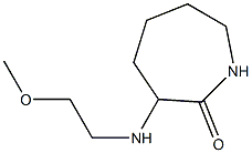 3-[(2-methoxyethyl)amino]azepan-2-one Struktur