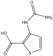 3-[(aminocarbonyl)amino]thiophene-2-carboxylic acid Struktur