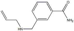 3-[(prop-2-en-1-ylamino)methyl]benzamide Struktur