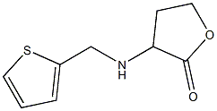 3-[(thiophen-2-ylmethyl)amino]oxolan-2-one Struktur