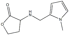 3-{[(1-methyl-1H-pyrrol-2-yl)methyl]amino}oxolan-2-one Struktur