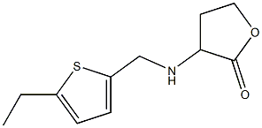 3-{[(5-ethylthiophen-2-yl)methyl]amino}oxolan-2-one Struktur