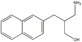 3-amino-2-(naphthalen-2-ylmethyl)propan-1-ol Struktur