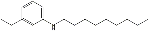 3-ethyl-N-nonylaniline Struktur