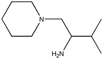 3-methyl-1-(piperidin-1-yl)butan-2-amine Struktur