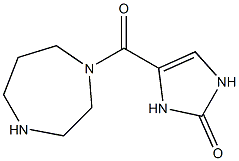 4-(1,4-diazepan-1-ylcarbonyl)-2,3-dihydro-1H-imidazol-2-one Struktur