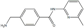 4-(aminomethyl)-N-(6-methylpyridin-2-yl)benzamide Struktur