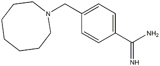 4-(azocan-1-ylmethyl)benzene-1-carboximidamide Struktur