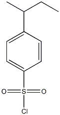 4-(butan-2-yl)benzene-1-sulfonyl chloride Struktur