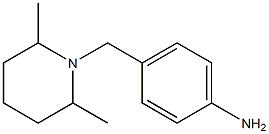 4-[(2,6-dimethylpiperidin-1-yl)methyl]aniline Struktur