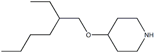 4-[(2-ethylhexyl)oxy]piperidine Struktur