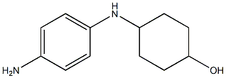 4-[(4-aminophenyl)amino]cyclohexan-1-ol Struktur