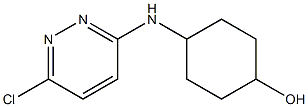 4-[(6-chloropyridazin-3-yl)amino]cyclohexan-1-ol Struktur