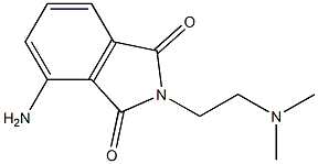 4-amino-2-[2-(dimethylamino)ethyl]-2,3-dihydro-1H-isoindole-1,3-dione Struktur