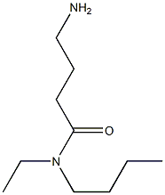 4-amino-N-butyl-N-ethylbutanamide Struktur