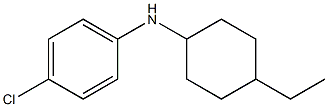 4-chloro-N-(4-ethylcyclohexyl)aniline Struktur