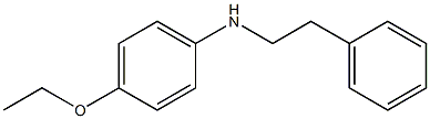 4-ethoxy-N-(2-phenylethyl)aniline Struktur