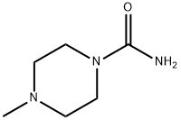 4-methylpiperazine-1-carboxamide Struktur