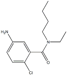 5-amino-N-butyl-2-chloro-N-ethylbenzamide Struktur