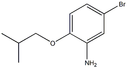 5-bromo-2-(2-methylpropoxy)aniline Struktur