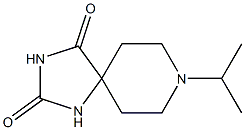 8-isopropyl-1,3,8-triazaspiro[4.5]decane-2,4-dione Struktur