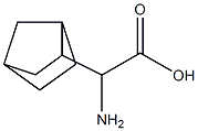 amino(bicyclo[2.2.1]hept-2-yl)acetic acid Struktur