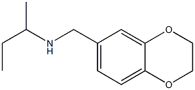 butan-2-yl(2,3-dihydro-1,4-benzodioxin-6-ylmethyl)amine Struktur