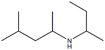 butan-2-yl(4-methylpentan-2-yl)amine Struktur