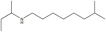 butan-2-yl(7-methyloctyl)amine Struktur