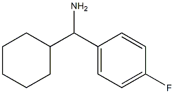 cyclohexyl(4-fluorophenyl)methanamine Struktur