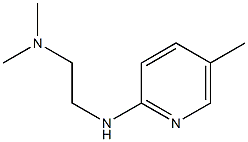 dimethyl({2-[(5-methylpyridin-2-yl)amino]ethyl})amine Struktur