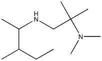 dimethyl({2-methyl-1-[(3-methylpentan-2-yl)amino]propan-2-yl})amine Struktur