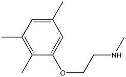 methyl[2-(2,3,5-trimethylphenoxy)ethyl]amine Struktur