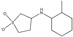 N-(1,1-dioxidotetrahydrothien-3-yl)-N-(2-methylcyclohexyl)amine Struktur