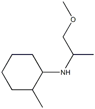 N-(1-methoxypropan-2-yl)-2-methylcyclohexan-1-amine Struktur