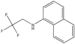 N-(2,2,2-trifluoroethyl)naphthalen-1-amine Struktur