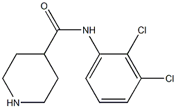 N-(2,3-dichlorophenyl)piperidine-4-carboxamide Struktur