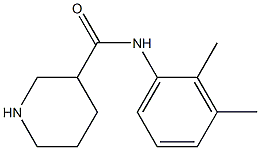 N-(2,3-dimethylphenyl)piperidine-3-carboxamide Struktur