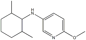 N-(2,6-dimethylcyclohexyl)-6-methoxypyridin-3-amine Struktur