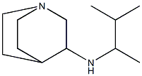 N-(3-methylbutan-2-yl)-1-azabicyclo[2.2.2]octan-3-amine Struktur