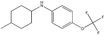 N-(4-methylcyclohexyl)-4-(trifluoromethoxy)aniline Struktur