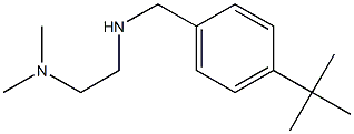 N'-(4-tert-butylbenzyl)-N,N-dimethylethane-1,2-diamine Struktur