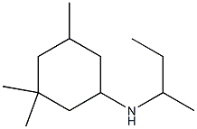 N-(butan-2-yl)-3,3,5-trimethylcyclohexan-1-amine Struktur