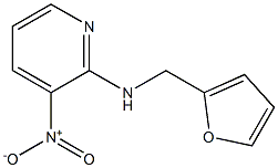 N-(furan-2-ylmethyl)-3-nitropyridin-2-amine Struktur