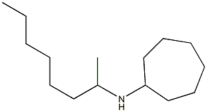 N-(octan-2-yl)cycloheptanamine Struktur